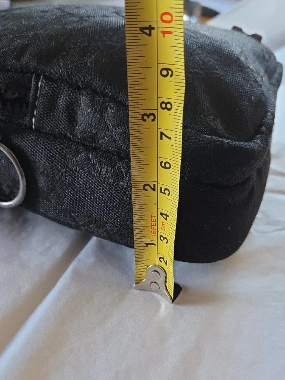 Off-White Zip tie Black Logo Messenger Bag